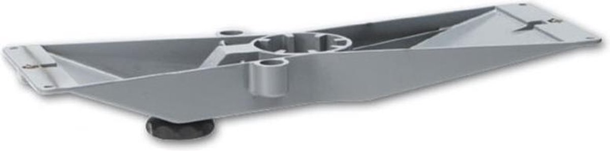 Tafeldrager 60 mm buis 50 x 18 cm Aluminium