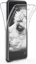 Hoesje Geschikt voor: Samsung Galaxy A6 Plus 2018 - Dubbel zijdig 360° - Transparant