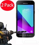 2 Stuks Screenprotector Tempered Glass Glazen Gehard Screen Protector 2.5D 9H (0.3mm) - Samsung Galaxy Xcover 4 / 4S