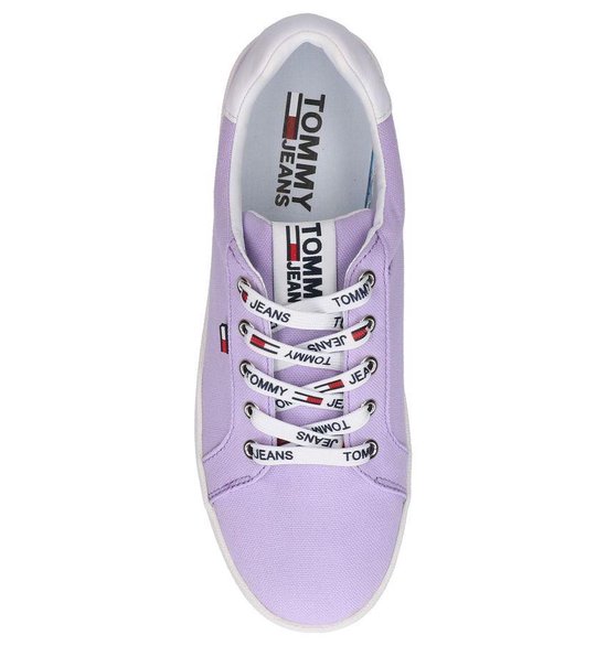 tommy hilfiger lila sneaker