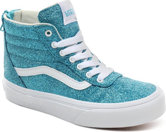 glitter blue vans