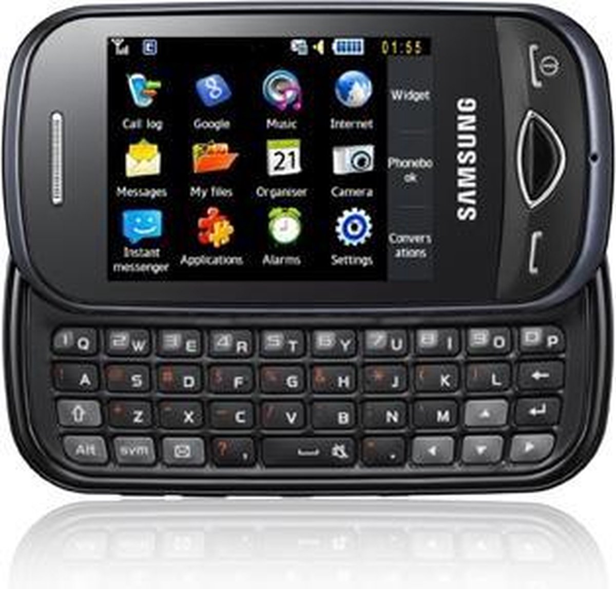 Samsung Qwerty (B3410) - Noir | bol.com