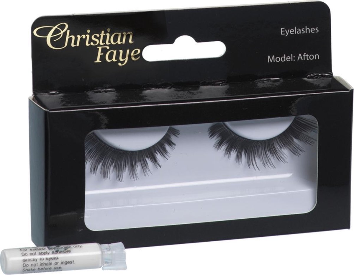 Christian Faye - Eyelashes Afton w glue