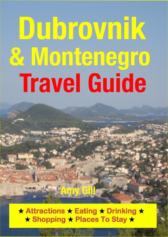 Dubrovnik & Montenegro Travel Guide - cover