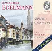 Edelmann: Keyboard Sonatas Op 5 & 7 / Sylvie Pecot-Douatte
