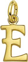 The Jewelry Collection Hanger Letter E - Goud