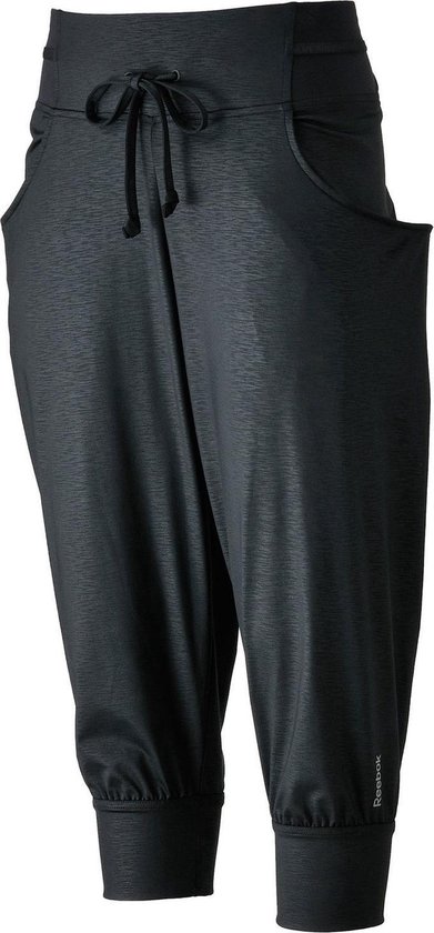 Reebok Own Mix Capri Broek Dames Zwart Maat Xl | bol.com