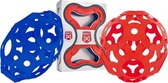 Foooty 002RWB Opvouwbare Bal Duopack Rood-Wit-Blauw