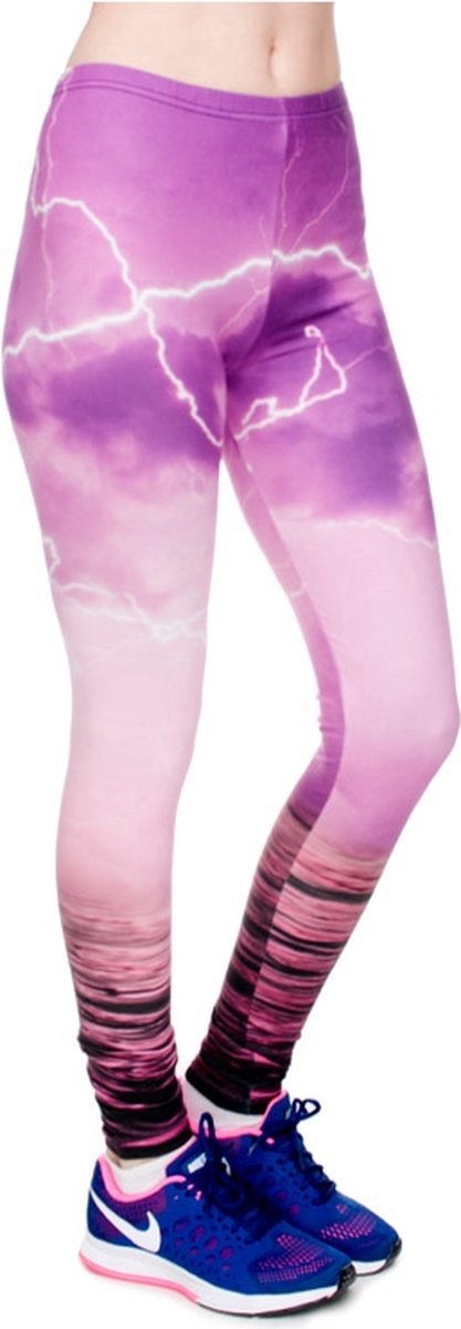ZUMPREMA Pink lightning Sport legging