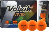 Volvik - Vivid golfbal - 12 pack - oranje