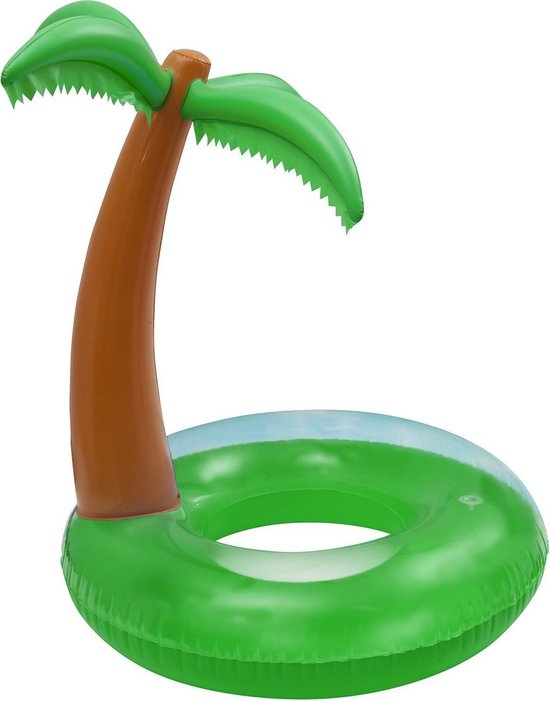 Enjoy Summer Opblaasbare Zwemband Palmboom 118 Cm Groen | bol.com