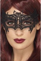 Kanten oogmasker Vleermuis - Halloween sexy vampier masker
