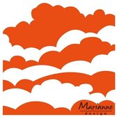 Marianne Design Embossing folder Wolken DF3434 14.5x19 cm