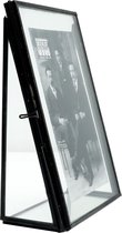 Deknudt Frames fotolijst S68PA2 - zwart - metaal - voor foto 10x15 cm