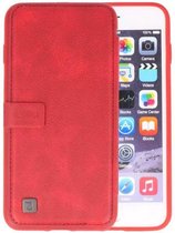 Rood Back Cover Book Design Hoesje voor Apple iPhone 7 Plus / 8 Plus