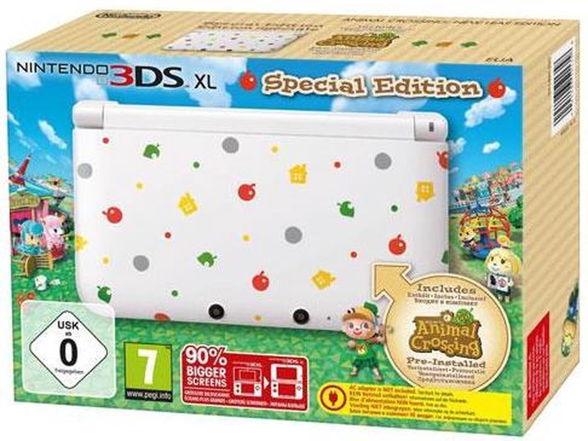 Nintendo 3DS XL ANimal Crossing Design inkl. Spiel - Konsole | bol.com