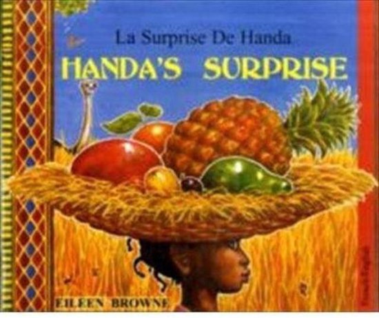 Handa's Surprise in French and English - cover