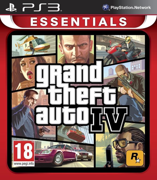 Grand Theft Auto IV (GTA 4) – Complete Edition (Essentials) – PS3