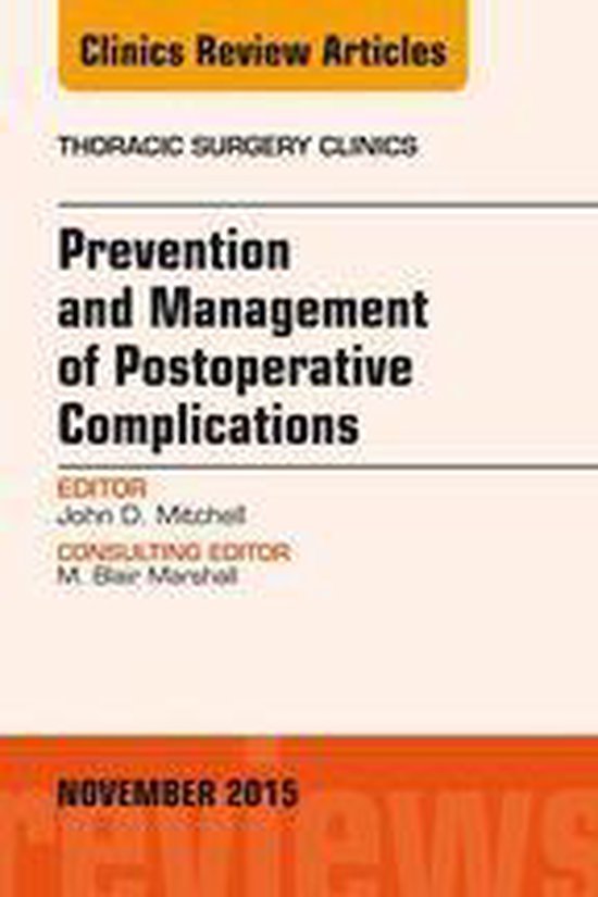 The Clinics: Surgery Volume 25-4 - Prevention and Management ... - cover