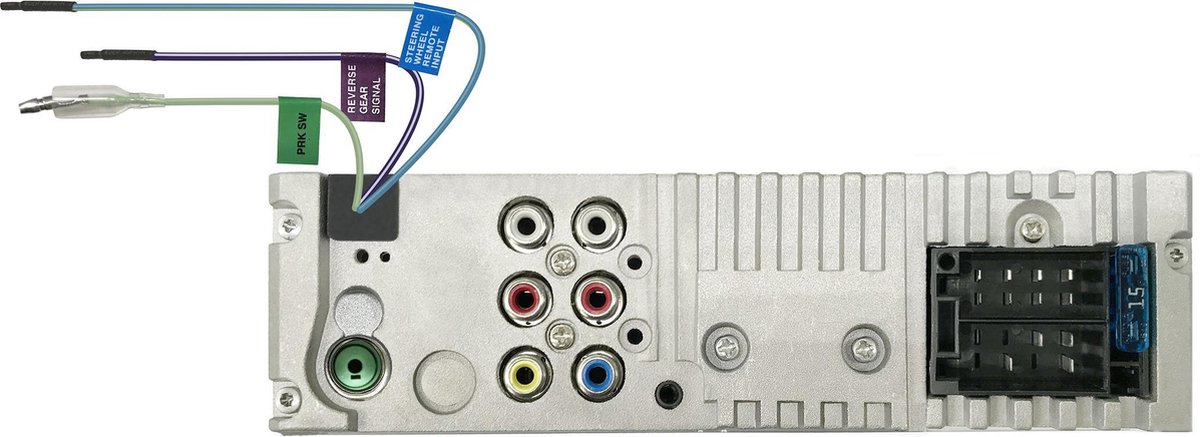 JVC KD-X560BT 1DIN Mechless autoradio met 3" kleurenscherm – foto 4