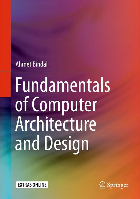 Boek 'Fundamentals of Computer Architecture and Design' door Ahmet Bindal, met Springer logo.