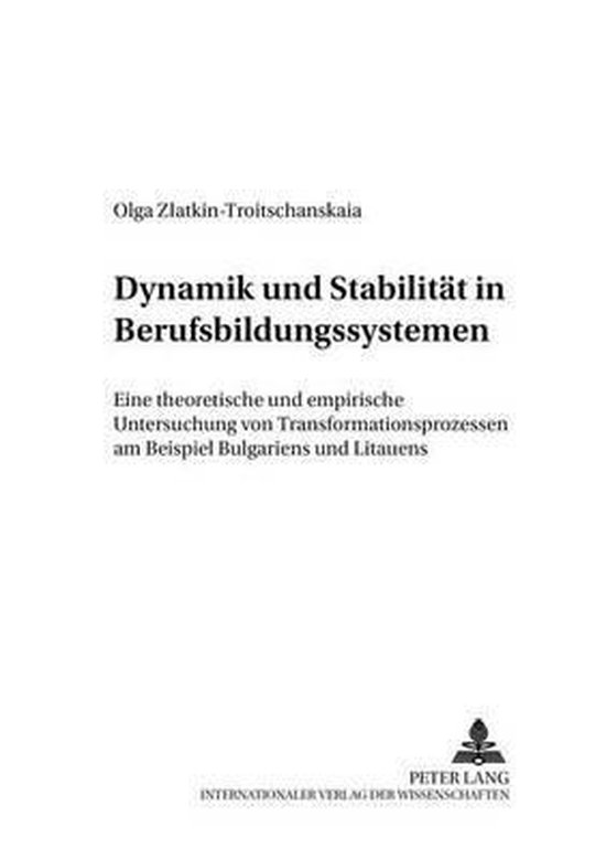 Dynamik und Stabilität in Berufsbildungssystemen - cover