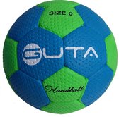 Guta Handbal maat 0 voor Zaal en Straat - Groen Blauw
