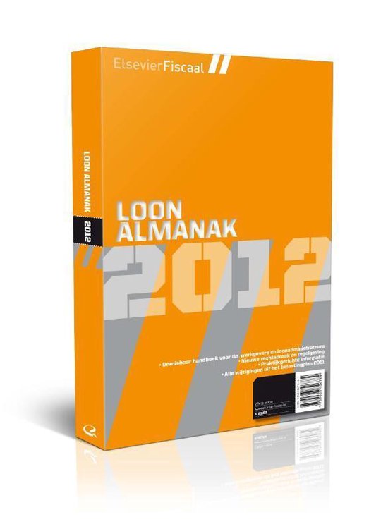 Cover van het boek 'Elsevier Loon almanak 2012 / druk 1' van  Nvt