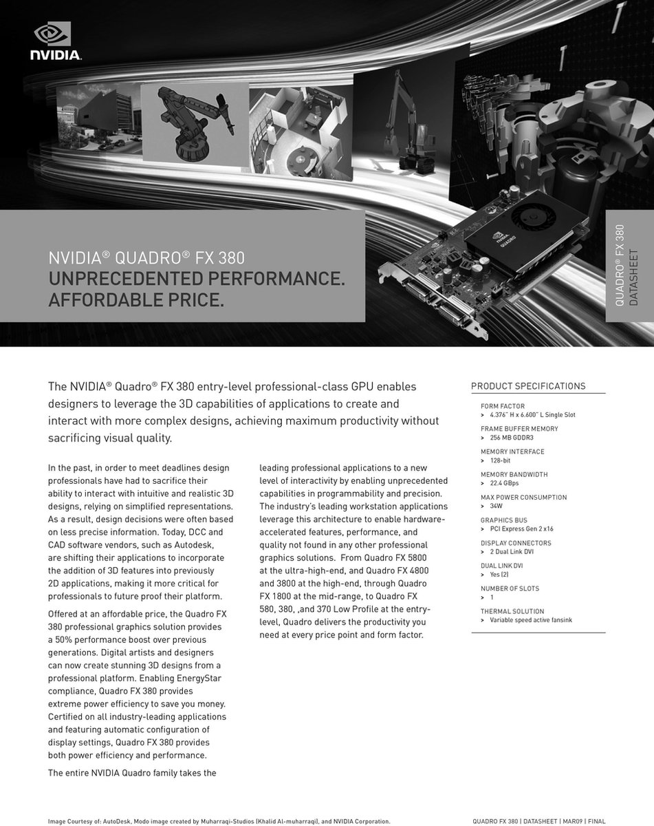 Pny Vcqfx380-Pcieblk-1 Videokaart - afbeelding 5