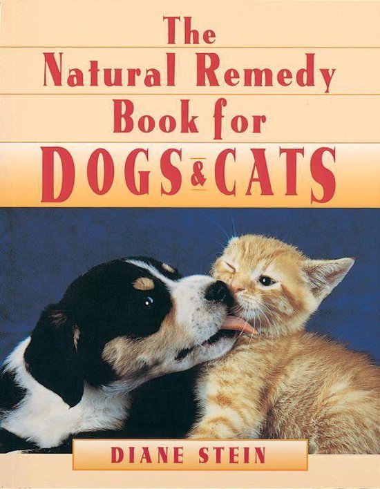 Natural Remedy Book for Dogs and Cats - cover