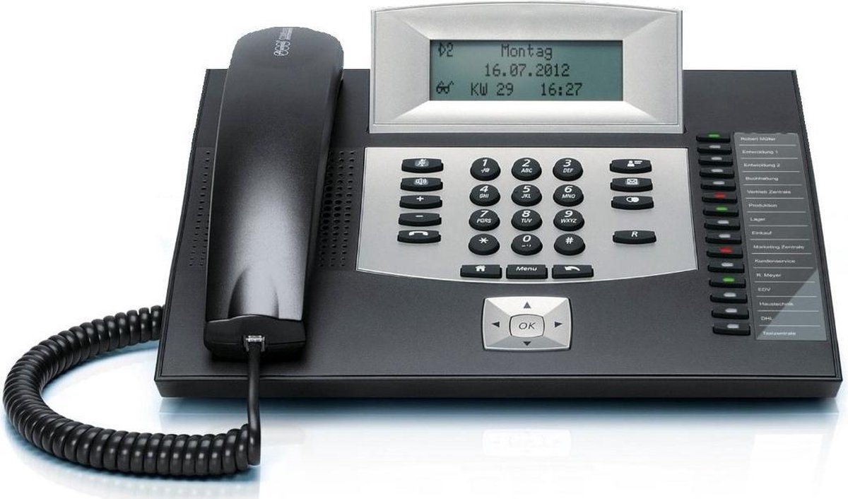 AUERSWALD telefoon COMfortel 1600 ISDN zwart