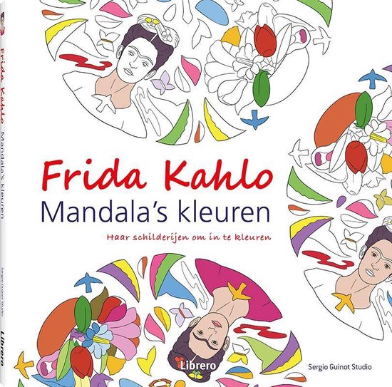 Foto: Frida kahlo mandala s kleuren