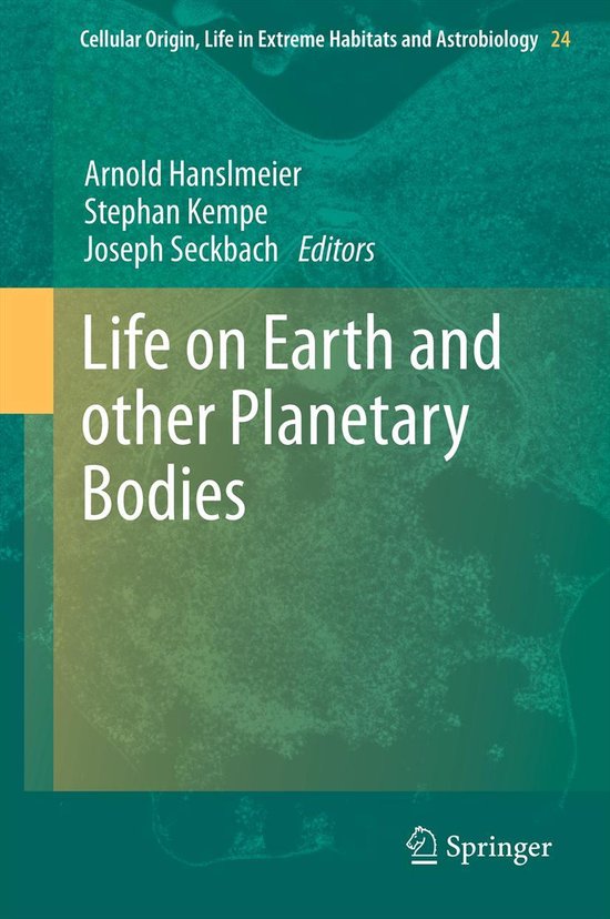 Cellular Origin, Life in Extreme Habitats and Astrobiology 2 ... - cover