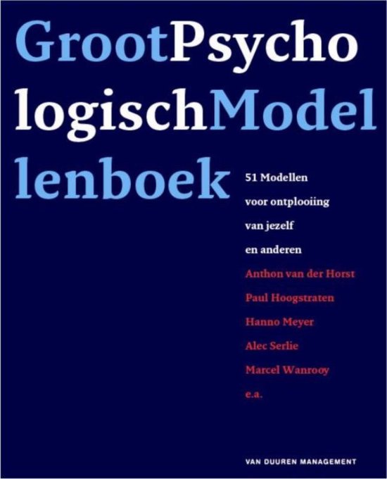 Groot Psychologisch Modellenboek - cover