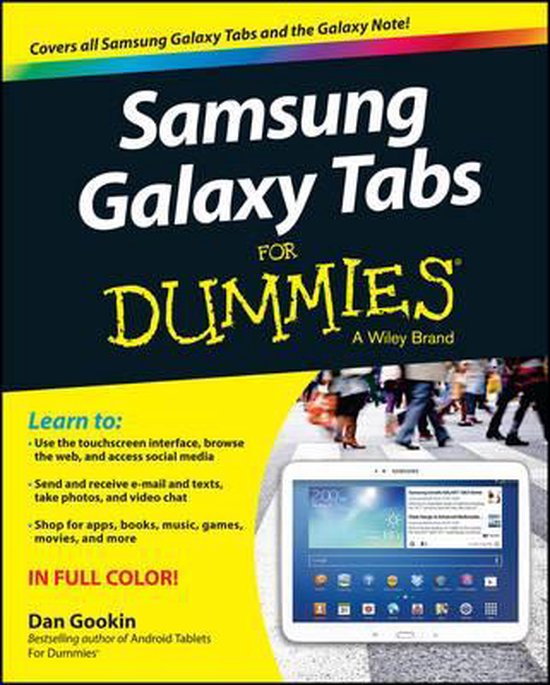 Samsung Galaxy Tabs For Dummies - cover