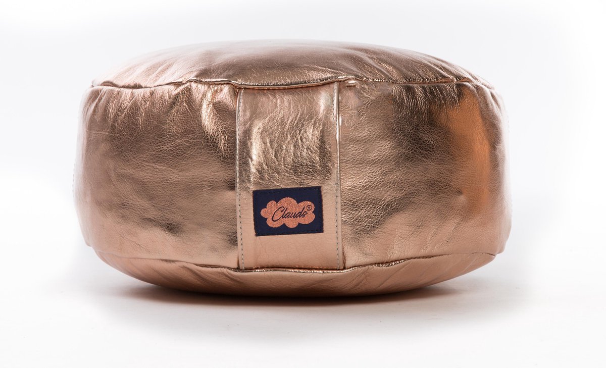 Bol.com CLAUDS - Leren meditatiekussen - Koper aanbieding