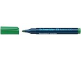 Marker Schneider Maxx 130 permanent, ronde punt groen set van 10