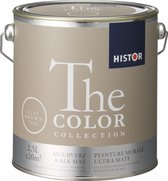 Histor Color Collection Muurverf Kalkmat Clay Brown - Muurverf - Dekkend - Binnen - Water basis - Kalkmat - 7502