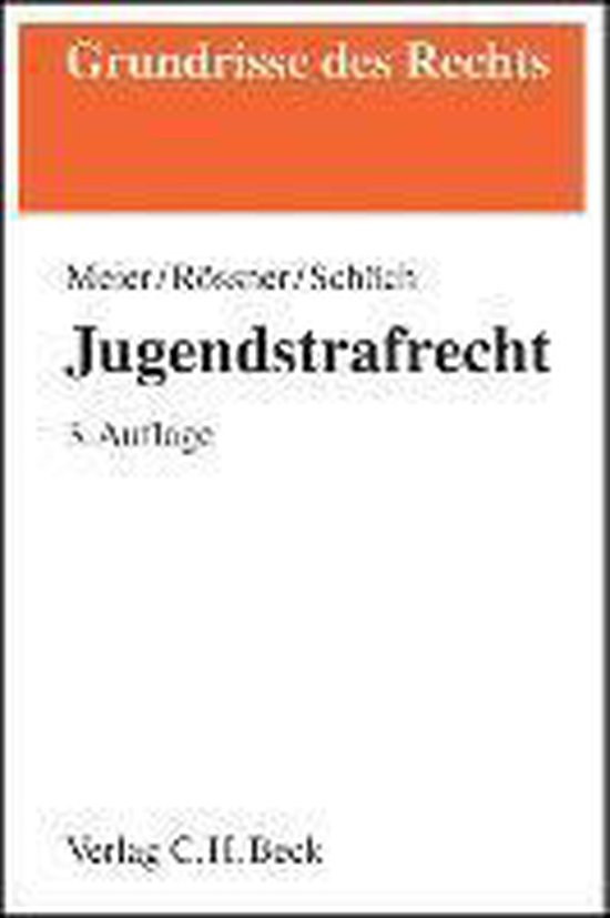 Jugendstrafrecht - cover