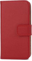 iPhone 4(s) - Business Wallet Case Hoesje Rood