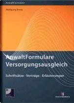 AnwaltFormulare Versorgungsausgleich