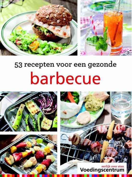 Cover van het boek '53 recepten voor een gezonde barbecue'
