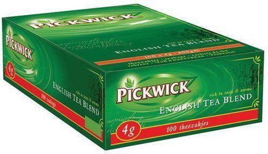 Pickwick Engelse Melange Thee - 4 gram eng. melange - 4x20 zakjes