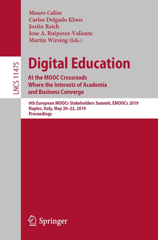 Springer Nature Proceedings Computer Science - Digital Educa ... - cover