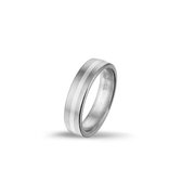 ring in titanium en zilver