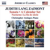 Christopher Atzinger - Zaimont; Sonata, A Calendar Set (CD)
