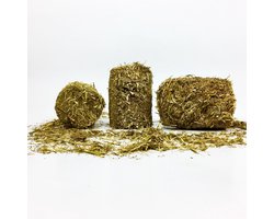 Paardenvoer Supplement - Red Barn Specialties - Natuurlijke Groene Kruidenbrok - Paarden Snack - 15kg