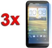 3x Screenprotector folie HTC One V