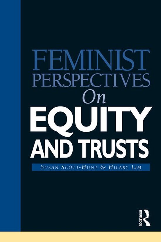 Feminist Perspectives Equity and Trusts - cover