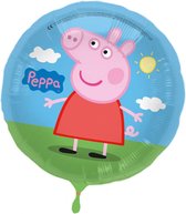 Aluminium Peppa Pig™ ballon 43 cm - Feestdecoratievoorwerp